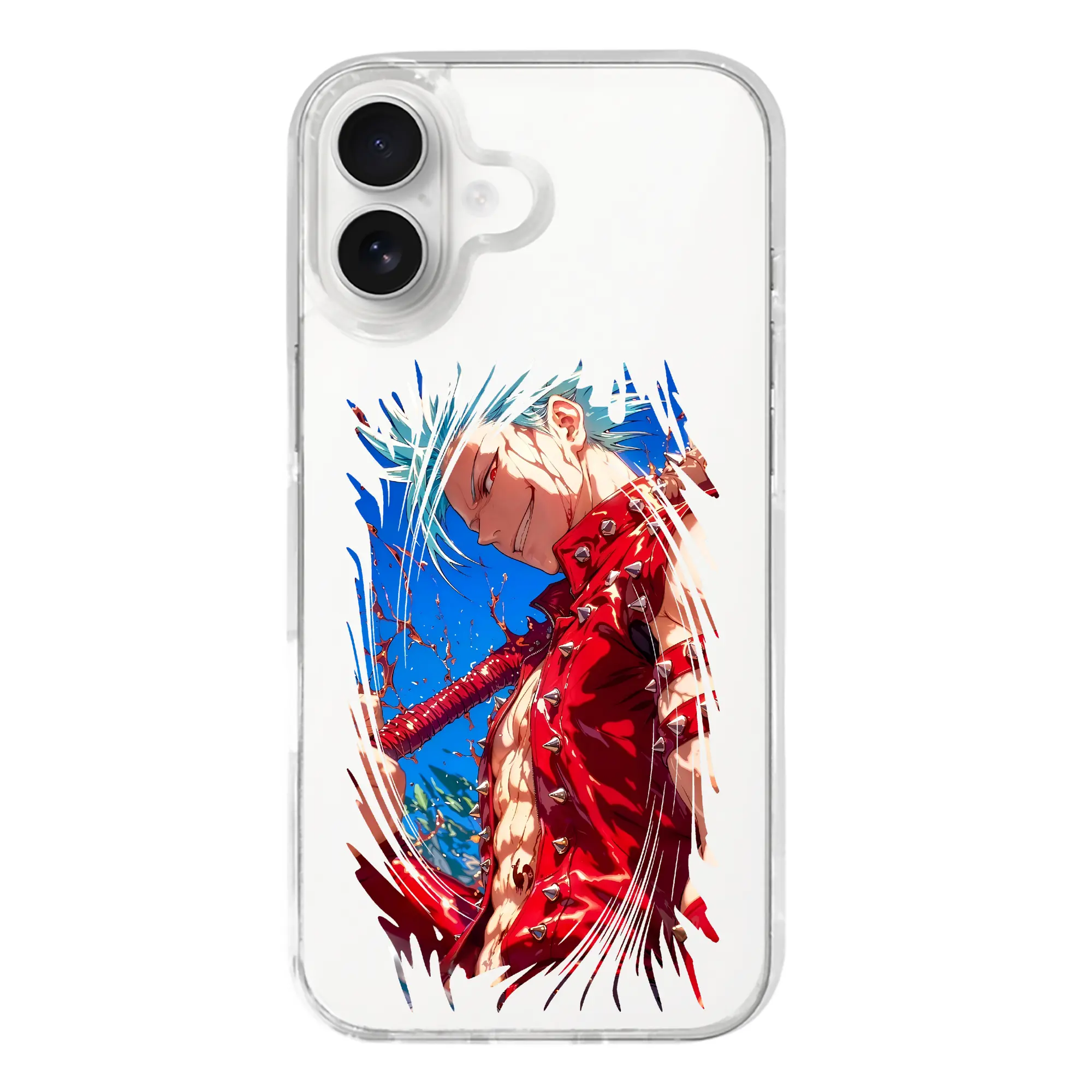 七つの大罪 グッズ バン - iPhone 17シリーズ 透明スマホケース – 薄型・耐衝撃・精密フィット保護カバー